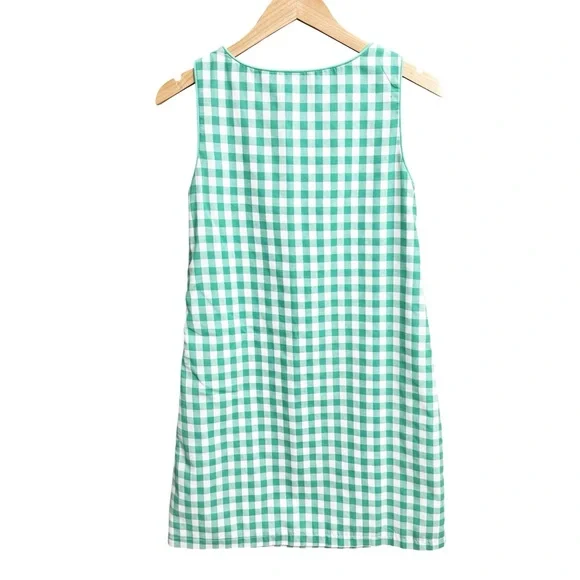 Kiel James Patrick Gingham Mini Shift Dress - Picture 3 of 5